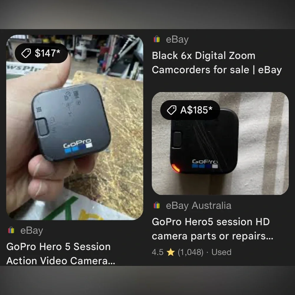 GoPro Hero5 Session Action Camera 🎥